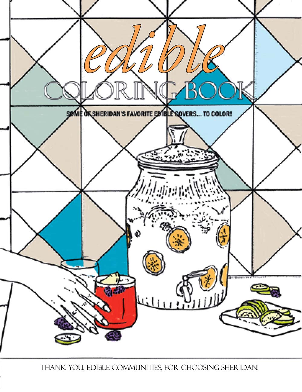 edible coloring book