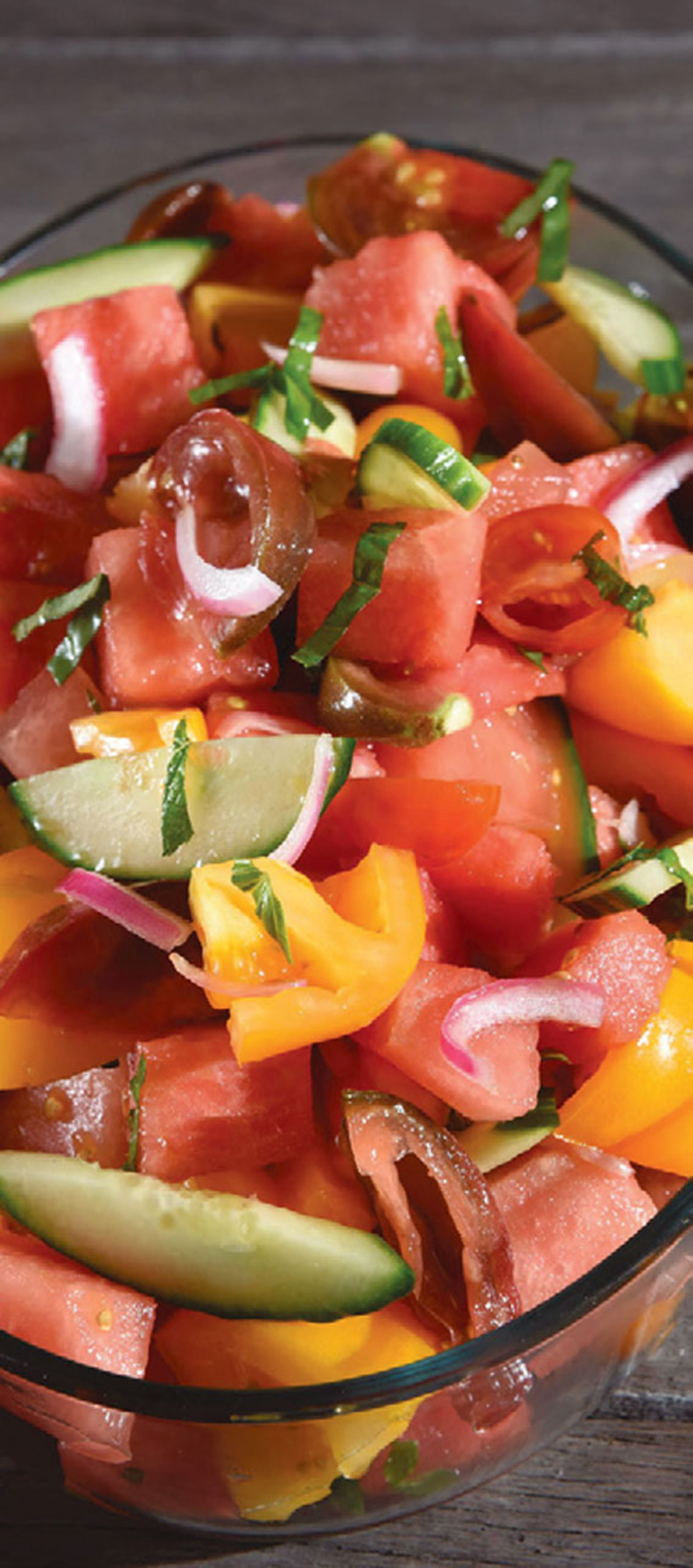 Tomato Watermelon Salad | Edible Kentucky & Southern Indiana