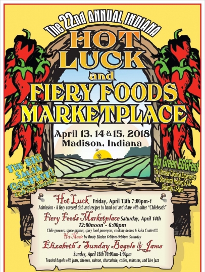 The 22nd Annual Hot Luck and Fiery Foods Marketplace