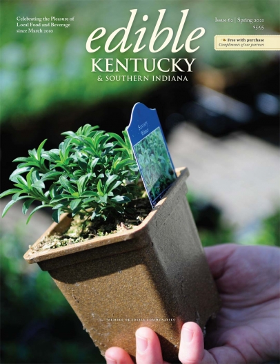 Edible Kentucky magazine cover - Spring 2021