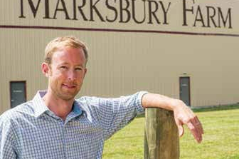 Cliff Swaim, sales and marketing manager and a new partner in the operation at Marksbury Farm